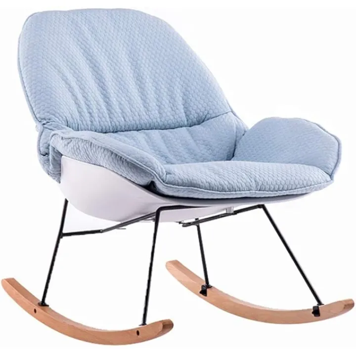 Rocking Chair Lazy Rocking Chair Casual Single Sofa Recliner Modern Living Room Simple Adult Chair Lounge Chair