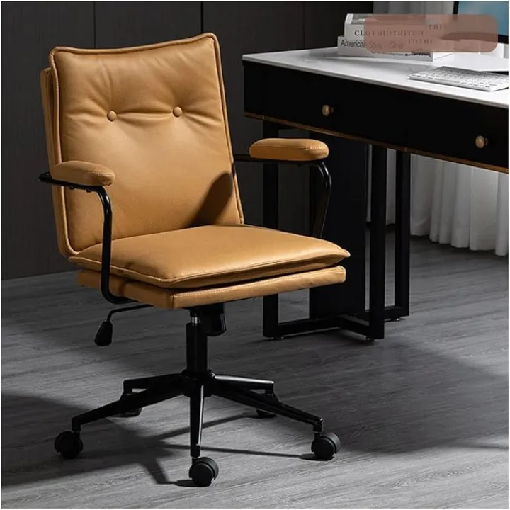 Home computer chair Student dormitory study chair Back comfortable sedentary office chair desk