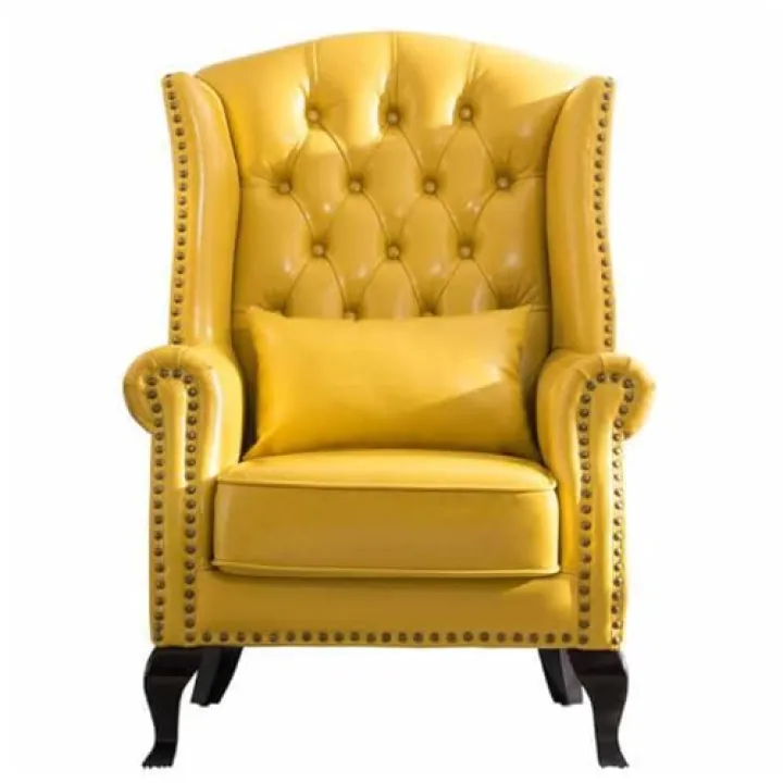 ZHCHAO Soggiorno Divano Singolo Balconcino Poltrona Lounge Hotel Club Sedia Schienale Alto Sub