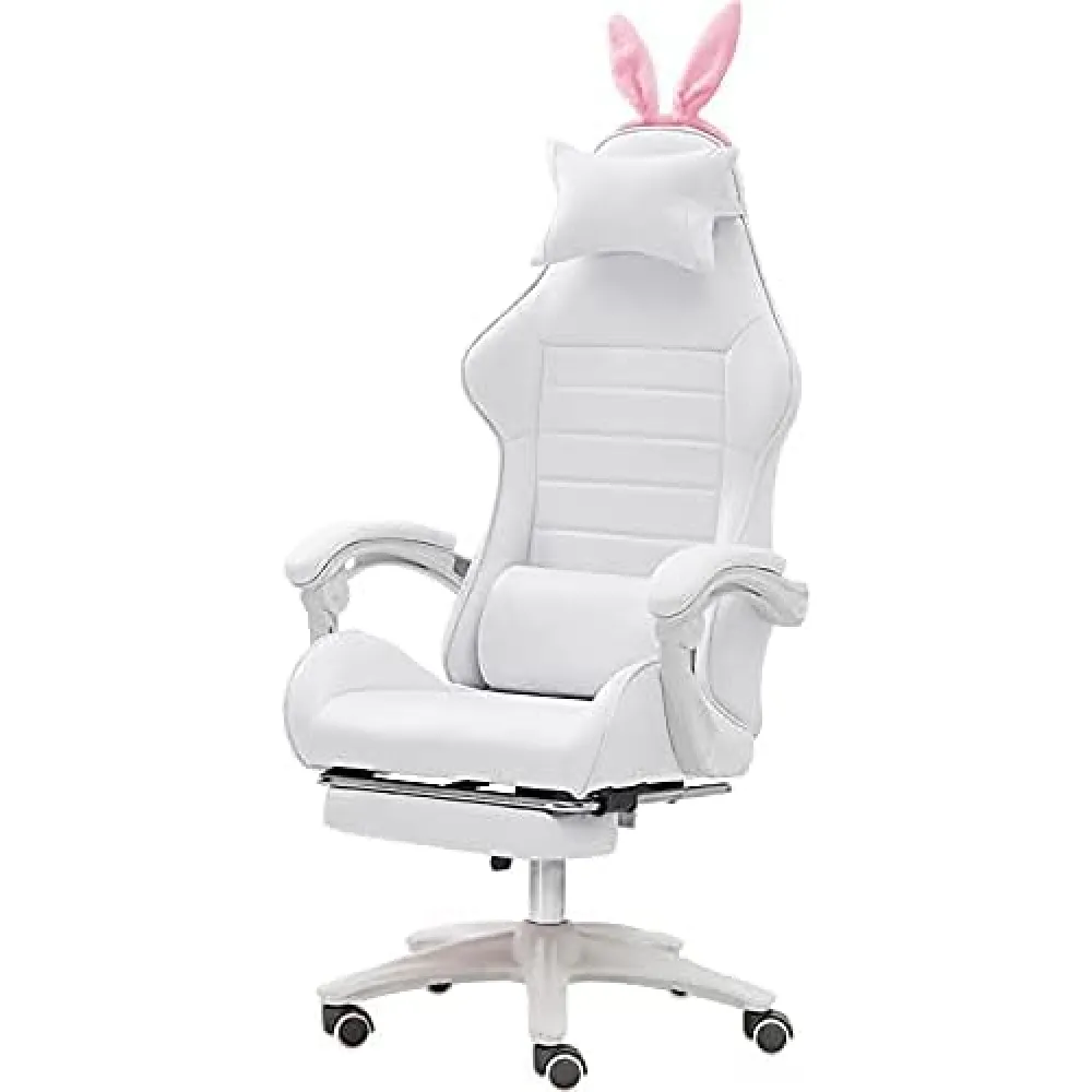 Office Chair,E-Sports Game Home Live Broadcast Ergonomic Game Sports Swivel Computer Chair (with Footrestd)