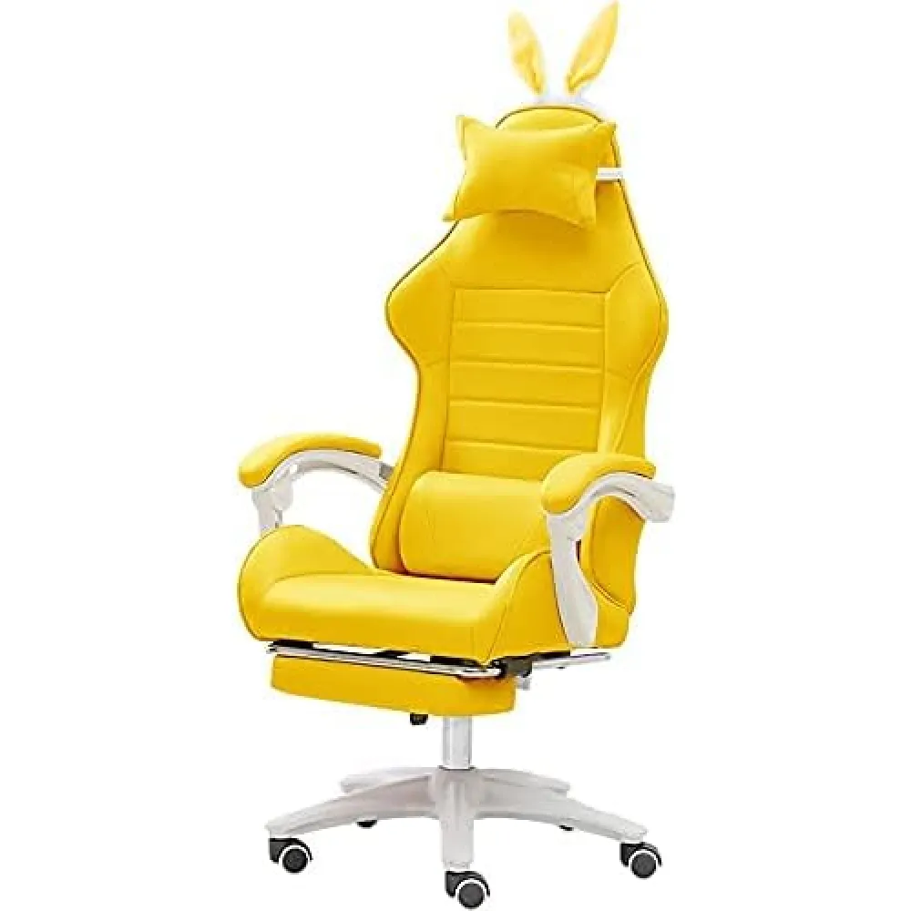 Office Chair,E-Sports Game Home Live Broadcast Ergonomic Game Sports Swivel Computer Chair (with Footrestc)