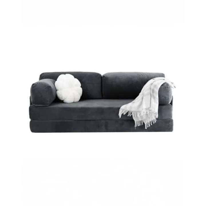 Generisch Teddy divani monolid, divano modulare con funzione di sonno, orsacchiotto divani in velluto e velluto a coste, Wuuh