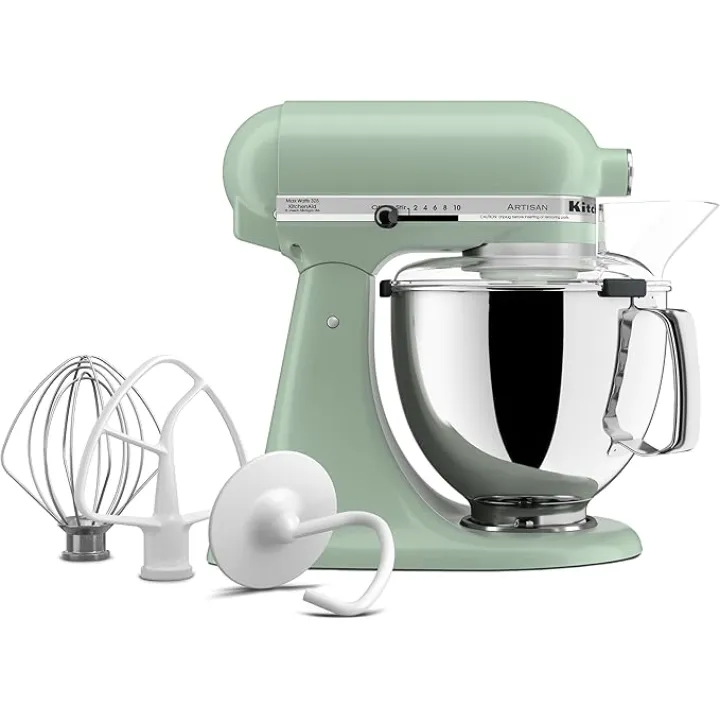 KitchenAid Artisan Series 5 Quart Tilt-Head Stand Mixer, KSM150PSDC, Cardamom