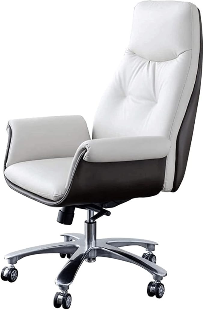Home Office Chair Managerial &Executive Chairs,Leather Backrest Chair Swivel Chair,Ergonomic Computer Game Chair Reclining Desk Chairs