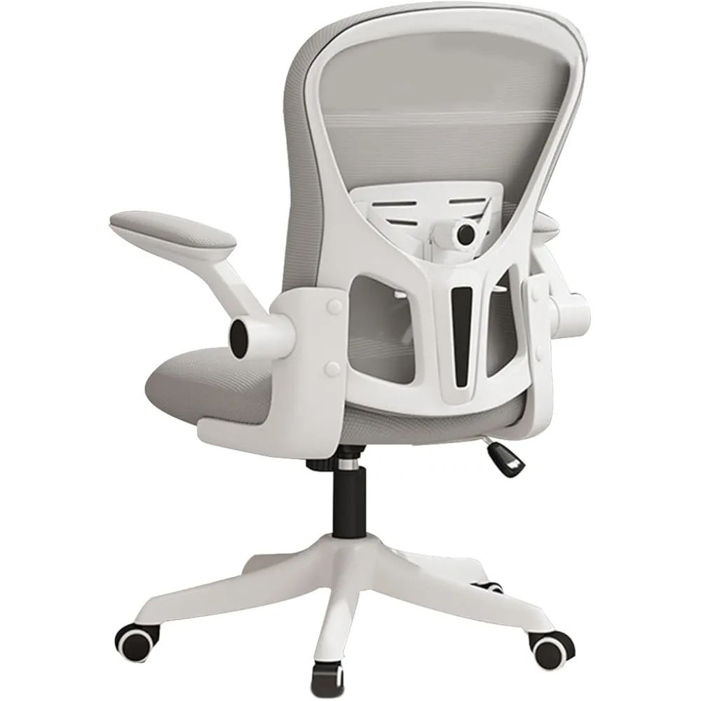 Swivel Chair Office Chair 360°Free Swivel 4D Adjustable Home Computer Chair,Casual Desk Chair with Lumbar Supportever