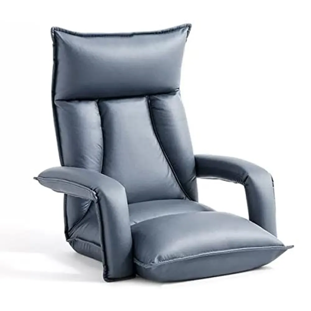 Poltrona reclinabile per Soggiorno, Poltrona da Pavimento con Schienale Regolabile, Cuscino per Camera da Letto, Sedia da Meditazione Tatami per Reding Gaming Yoga, Sedia da Pavimento per ga