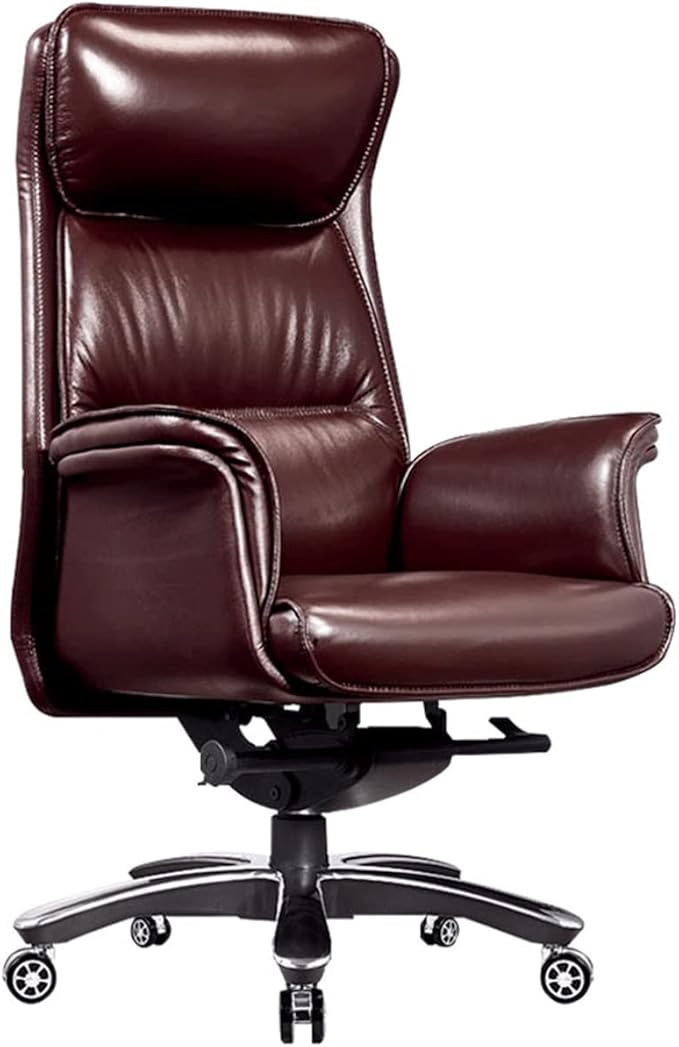 Home Office Desk Chairs Computer Gaming Chairs Cowhide Boss Chair, Managerial Chairs & Executive Chairs, Video Game Chairs