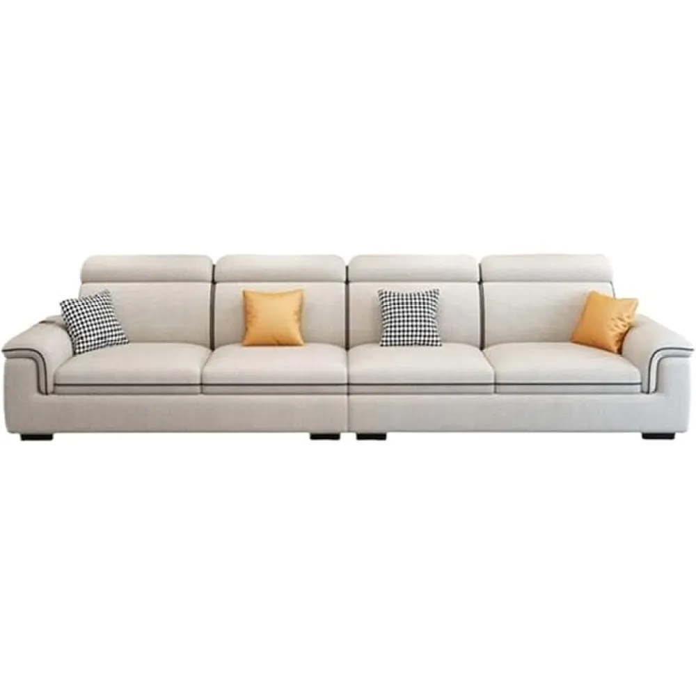 Business Office Simple Modern Reception Reception Water-Proof Comfortable Smooth Comfortable Sofa(280 * 85 * 85cm)