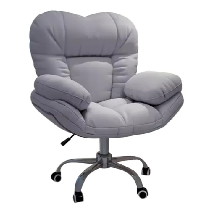 ZUOZUIYQ Sedia a Poltrona Grigia con Funzione di Sollevamento per Ufficio Soggiorno e Poltrona Comoda per L'Ufficio e la Camera da Letto