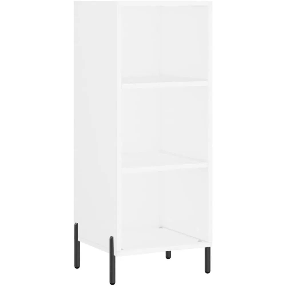 Cabinets & Storage Buffets & Sideboards-Home-Sideboard White 34.5x32.5x90 cm Engineered Wood