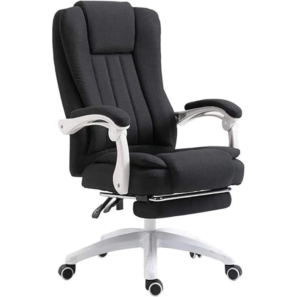 Lightweight Executive Swivel Office Chair Furniture Cloth Home Computer Chair Reclining Staff Lazy Chair Leather Boss Chair Chair Lift Office Chair Chairs