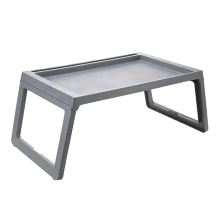 Lurrose Letto Pieghevole Tavolo Per Colazione Pieghevole Supporto Per Laptop Per Casa e Ufficio Scanalatura Per Telefono Realizzato Facile Riporre e Trasportare
