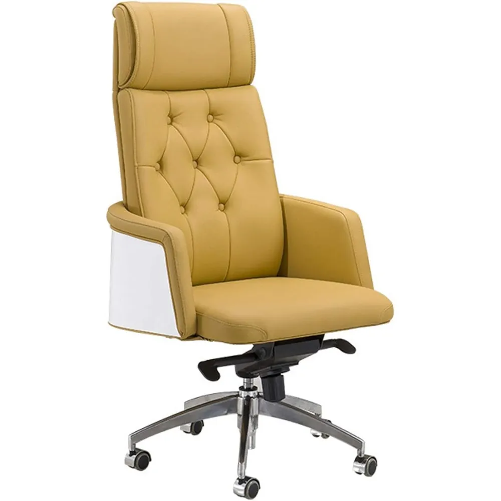 Boss Chairs Office Chairs Home Office Desk Chairs Leather Soft Executive Swivel Ergonomic Office Chair with Arms