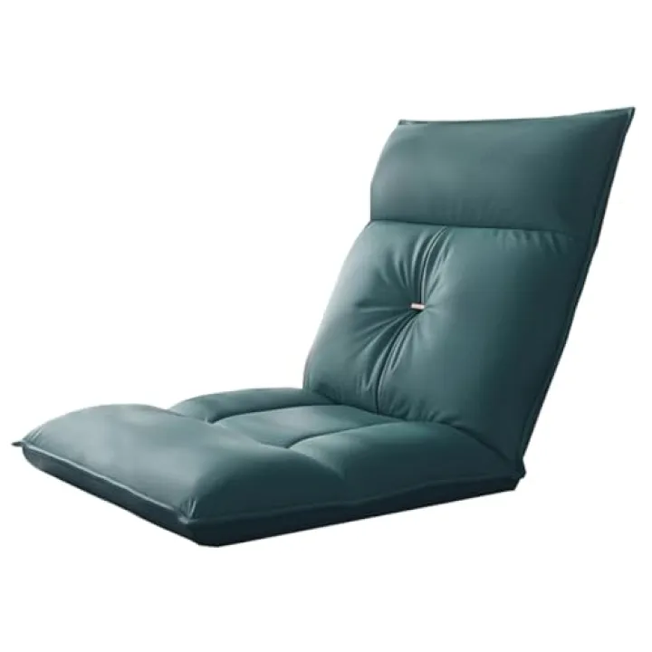 Generico Sedia da Pavimento Pieghevole, Divano Pigro, Sedia da Meditazione, Sedia da Finestra con 5 Posizioni Regolabili, Sedia da Pavimento, Divano da Gioco, Letto con Funzione reclinabile per lettu