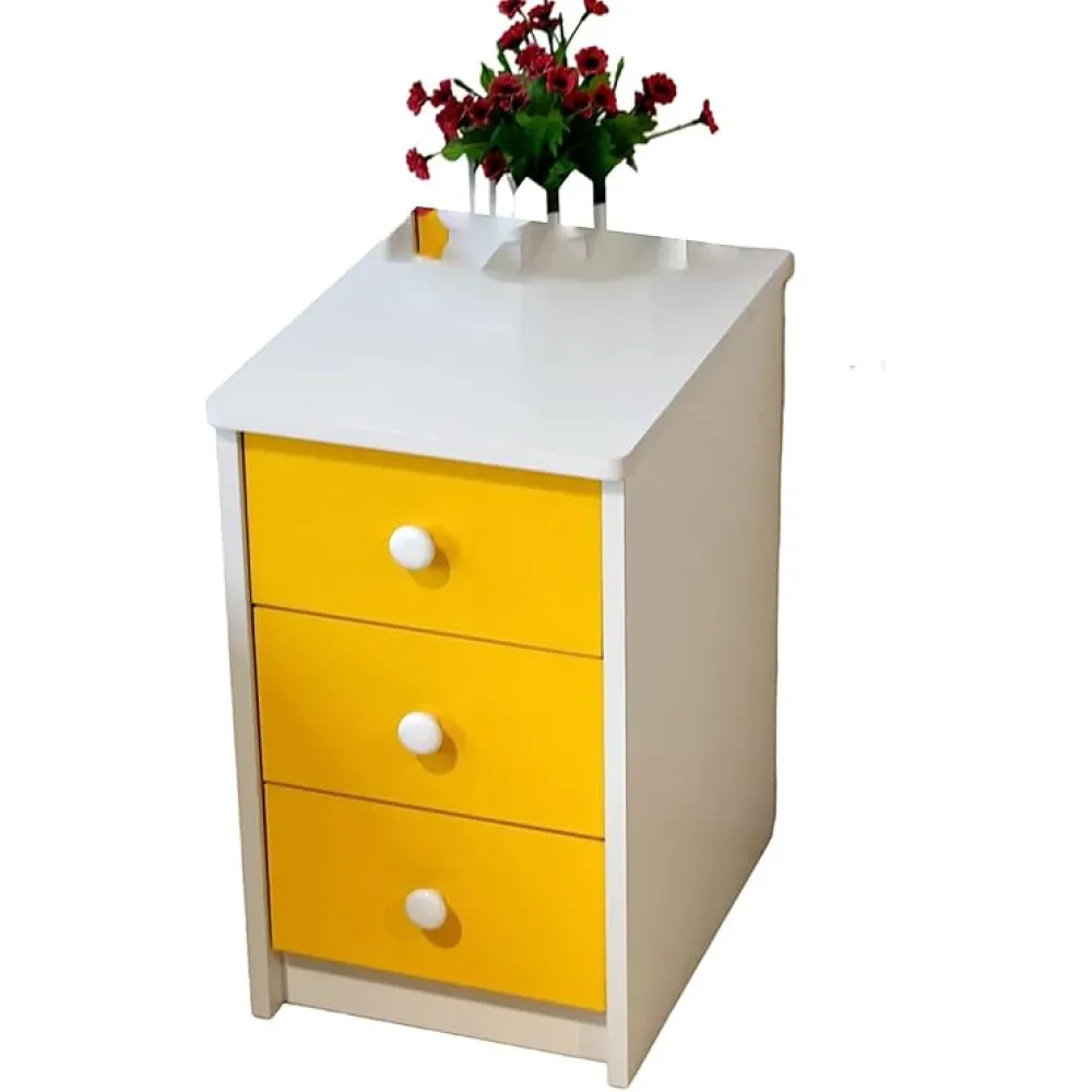 Nightstand with 2 Drawers, Nightstand with Drawers, Bedside Table, Bedside Cupboard, Bedside Cabinets, Small Spaces Side, Bedside Table Small Dresse (K)