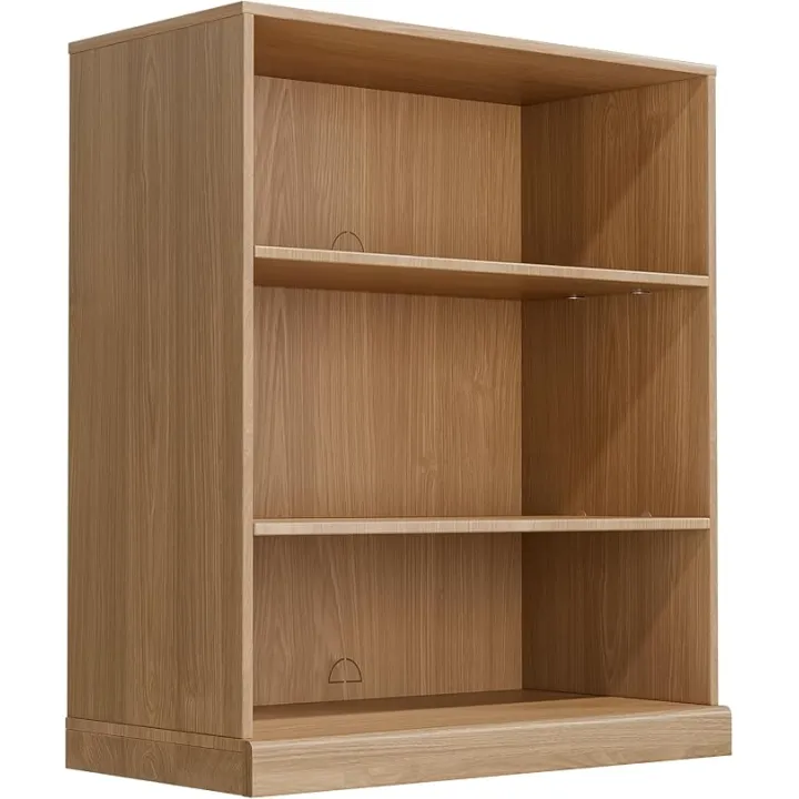 Casaphoria 36"x31"x16" Wood Open Bookshelf, Storage Cabinet, Bookcase&Office Cabinet for Kitchen Bedroom Entryway Living Room Dinning Room，Oak