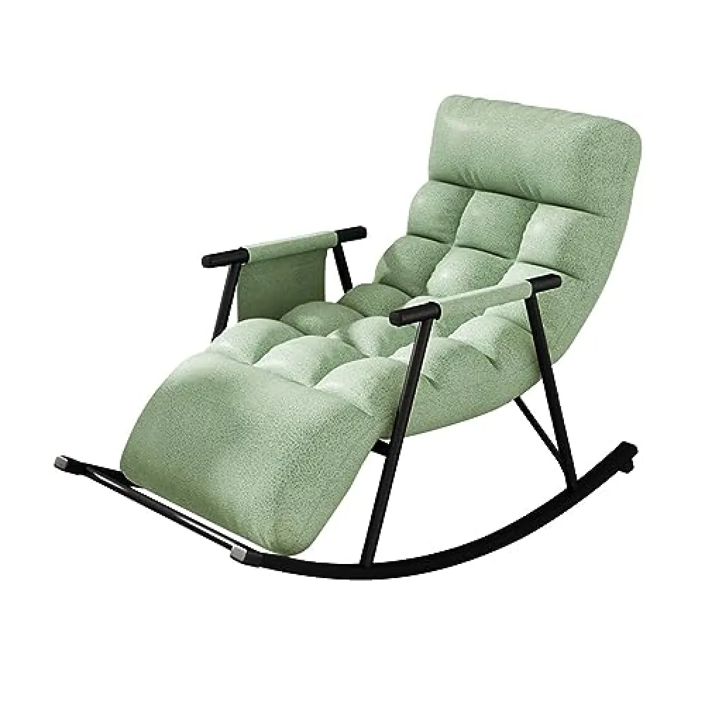 Livi Lounge - Poltrona reclinabile imbottita per balcone, piscina e cortile, comodo divano Lazy Glider per relax e divertimento all'aperto