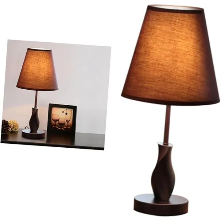 1Pc Cloth Lamp Desk Lamp for Home Bedroom Creative Style with US Plug Durable Cloth Cover for Protection Housewarming Present