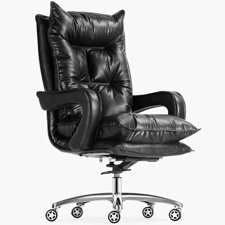 Modern Minimalist Office Chair with 360° Swivel, High Backrest, Adjustable Height Lift, Versatile Business Office Chair for Home, Work, and Gaming Use