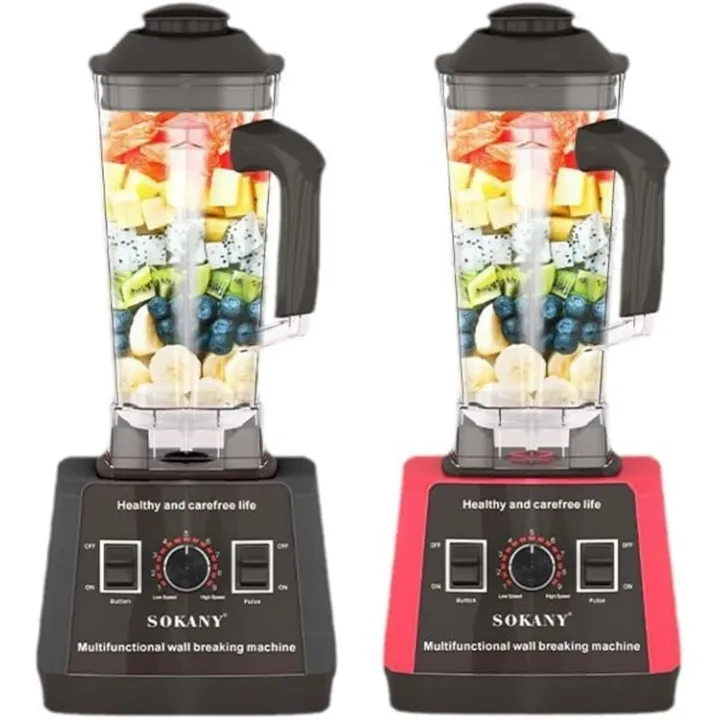 Professional Kitchen Blender, 1500W High-Speed, 2-in-1 Ice Crusher, Smoothie Maker with BPA-Free Jar