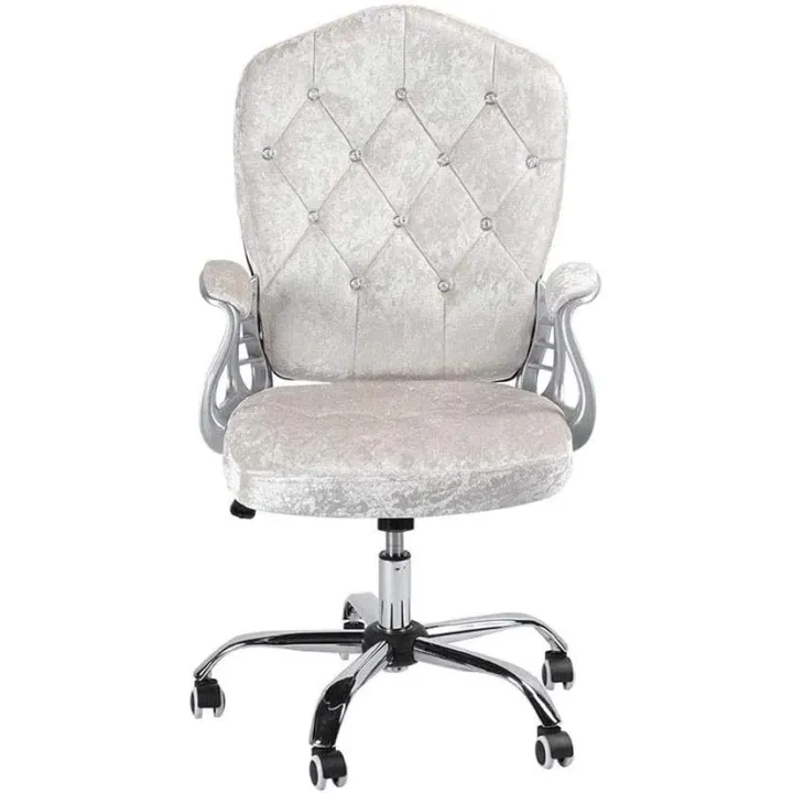 Computer Chair with Adjustable Rotating Velvet Chair Computer Chair Study Office Swivel Chair Home Lift Swivel Chair Desk Chair