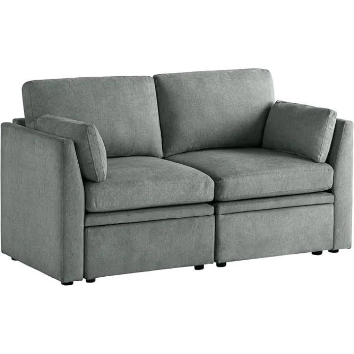 Modular Deep Seating Sectional Loveseat Sofa