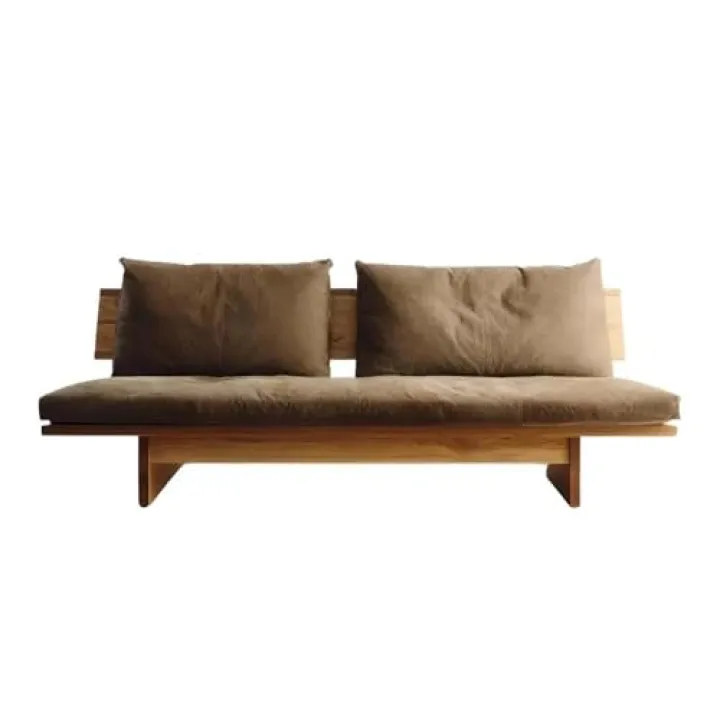 Modern Countryside Solid Wood Sofa