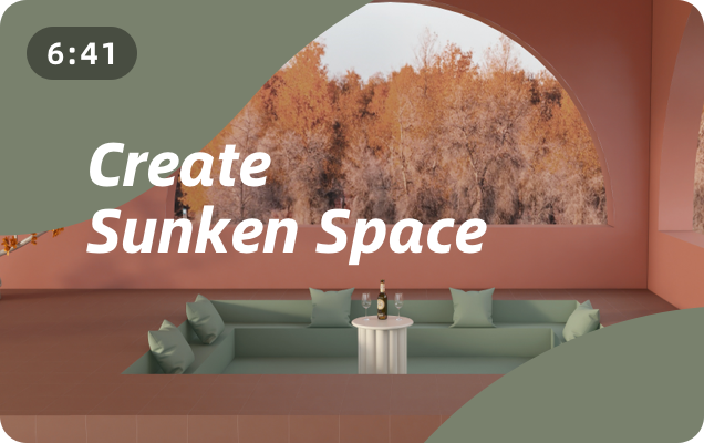 How to create a sunken space in 3 ways?
