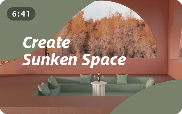How to create a sunken space in 3 ways?