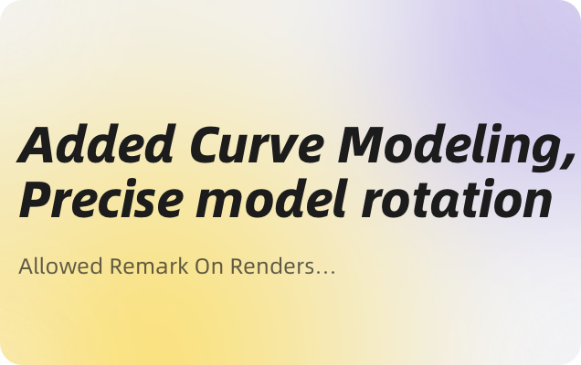 V4.0.3-Added curve modeling, precise rotation models, and more